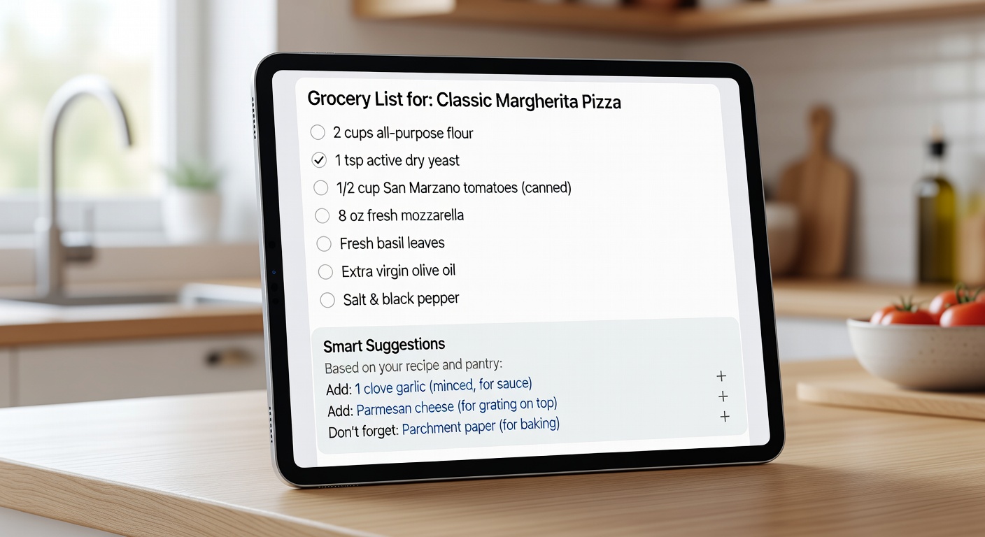 Grocery List Generation