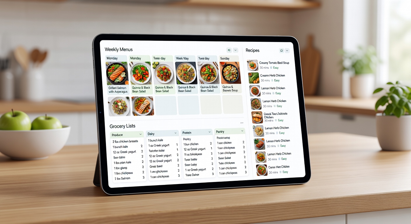 Meal Planning Dashboard