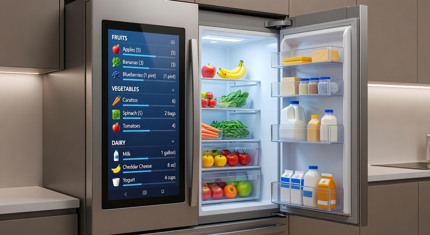 Smart Refrigerator Inventory